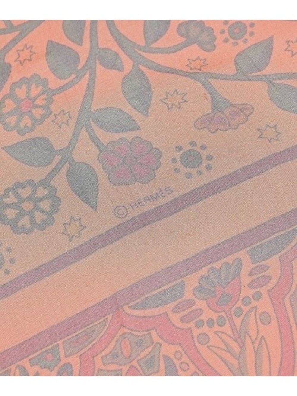 Hermes Bandana Scarf Orange - Picture 5 of 7